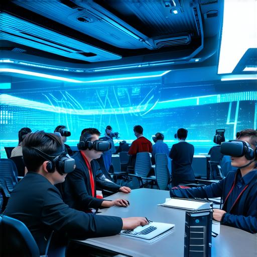 How can virtual reality be implemented in educational settings?