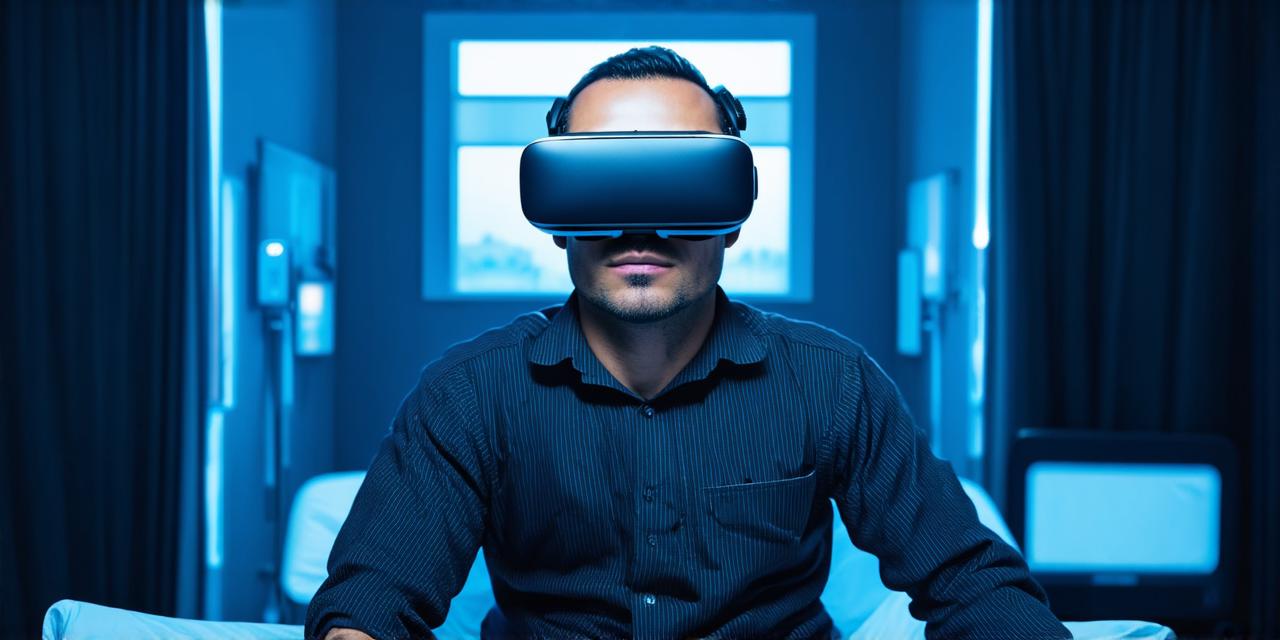 What do patients encounter when immersed in a virtual reality setting?