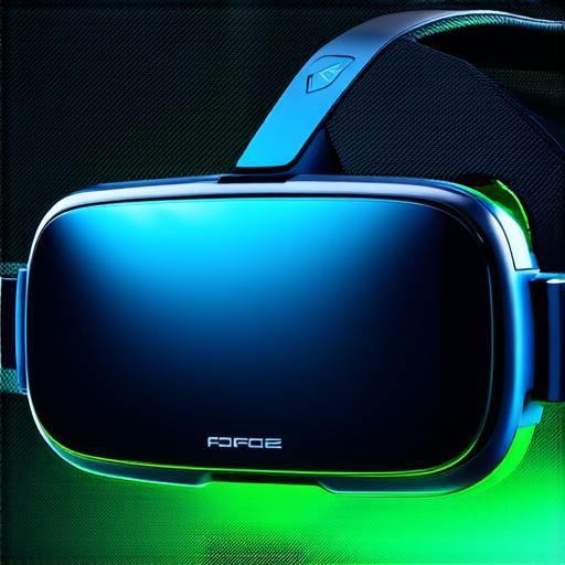 What is the function of the pass-through feature in a virtual reality headset?