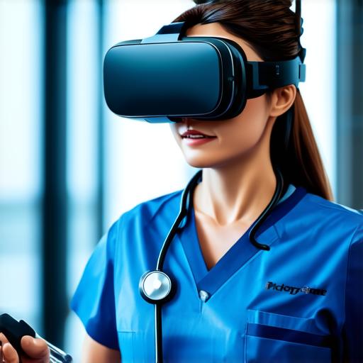 What are the advantages of using virtual reality in healthcare?