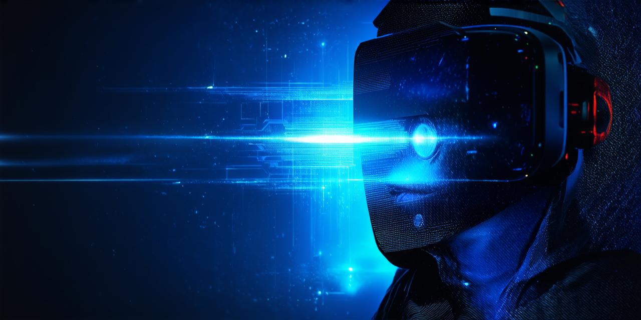 Virtual reality creates a 3D environment that allows users to navigate and engage with it.