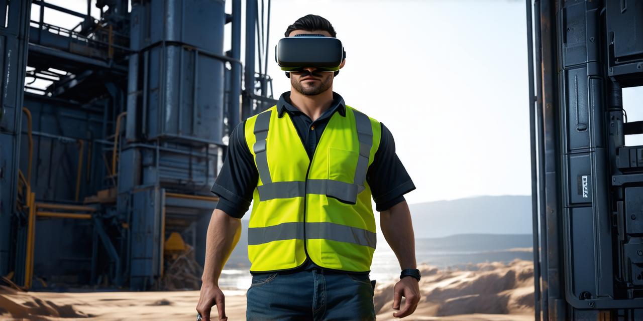 How can virtual reality be utilized in the construction industry?