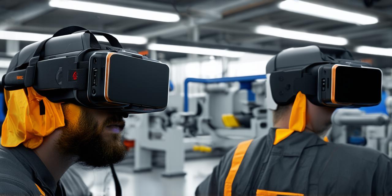 Who manufactures virtual reality headsets?