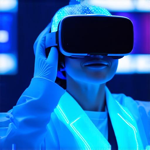 What does virtual reality entail in the healthcare sector?