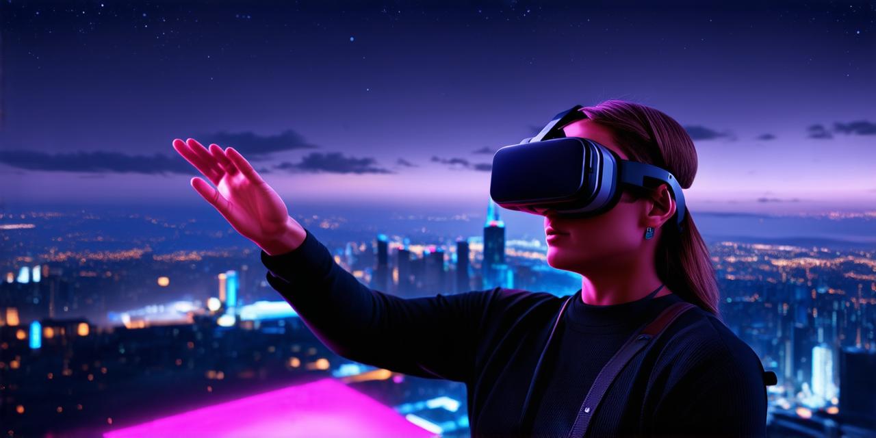 Virtual reality creates a three-dimensional space that users can navigate and engage with.