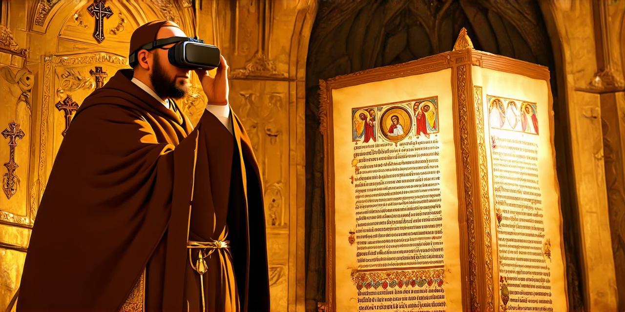 What does the Bible mention regarding virtual reality