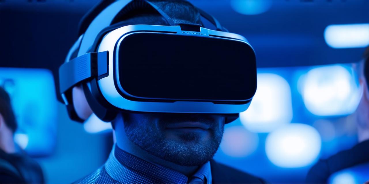 What sectors are targeted by high-end business-focused virtual reality (VR) headsets