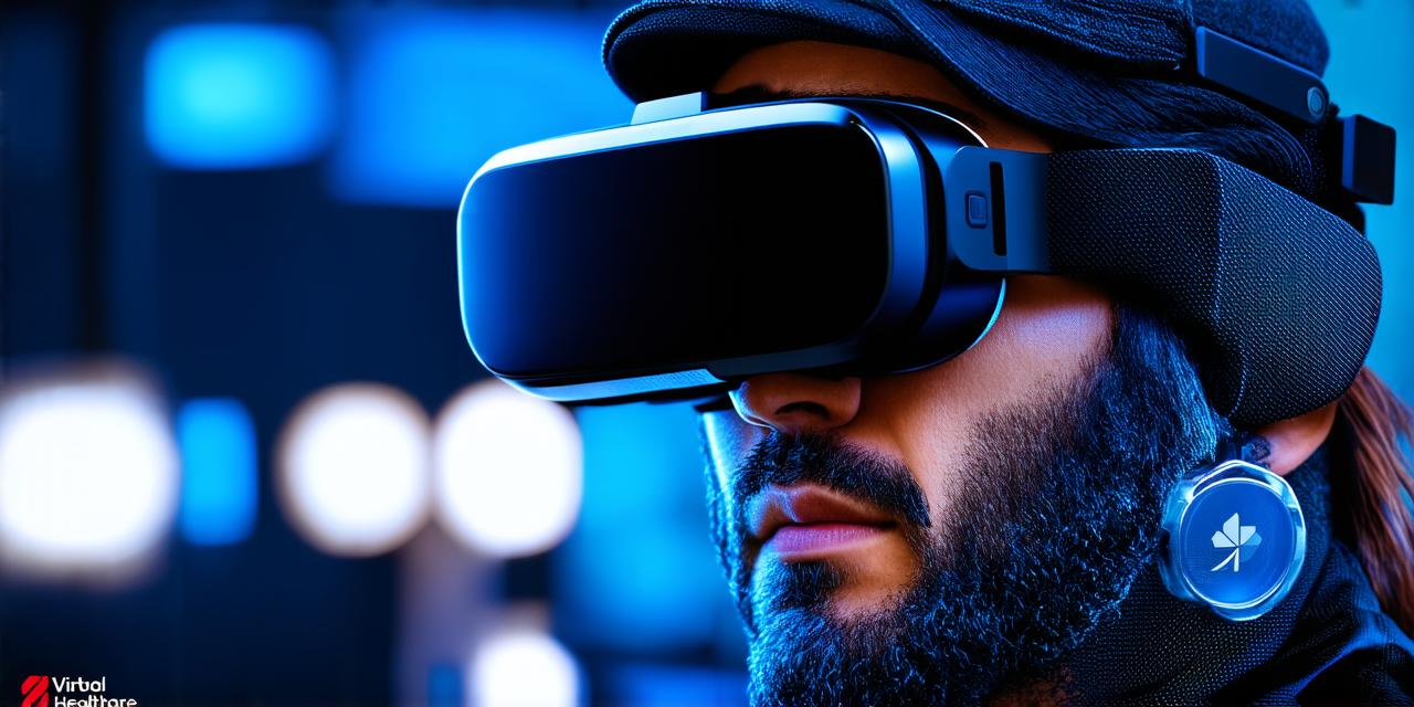 What does virtual reality entail in the healthcare sector