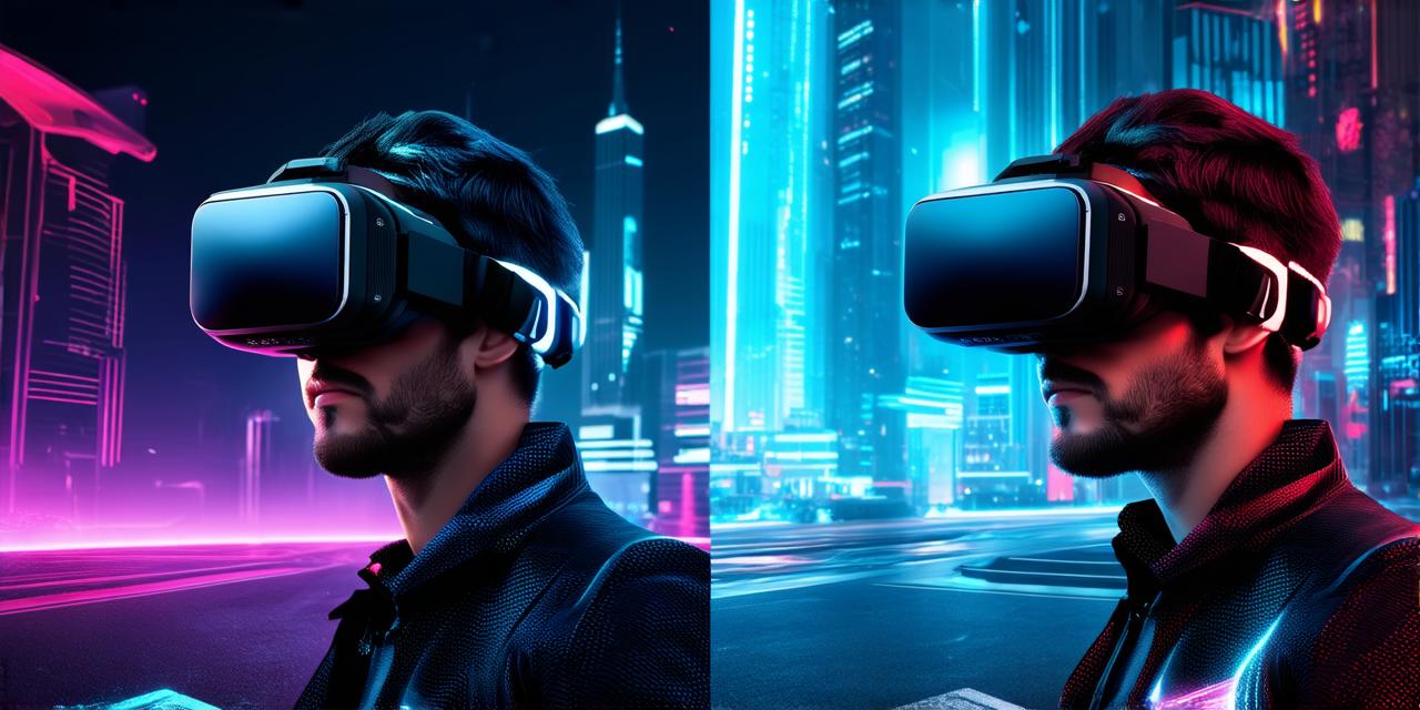 How do virtual reality and augmented reality differ from each other